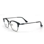 BD014T Round Optical Reading Glasses Vintage Style Anti Blue Light For Woman
