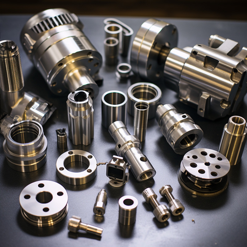 Custom Stainless Steel Machined Parts CNC Part Milling Turning CNC Machining Service