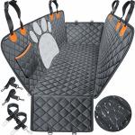 Pet Travel Waterproof Hammock Cars Mat Belt Protector Dog Car Back Seat Cover