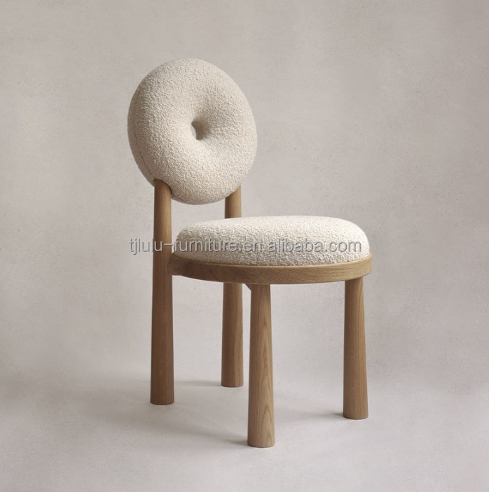 Solid Wood Dining Chair for Hotel OEM Service Accepted in Apartment