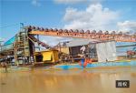 200 Tons/H 14m Sand Dredging Barge Boat Bucket Wheel Dredger