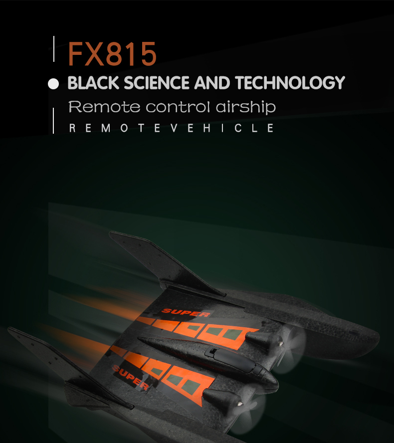 Material Fx815 Fx-815 Rc Plane Remote Control Airplane Ready To Fly 2.4ghz 2 Channels Epp Foam Aircraft Model For Kids Adult