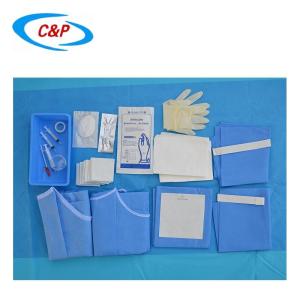Quality Convenient Blue Ophthalmic Surgical Pack Soft Waterproof Fabric OEM Available wholesale