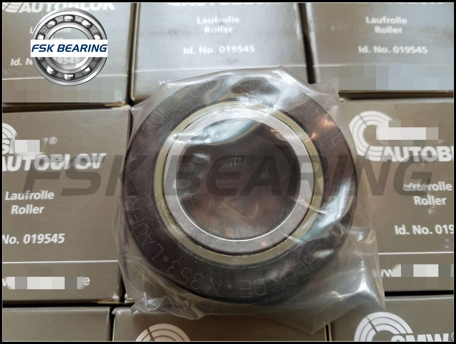 Hot Sale 024409 Gcr15 Chrome Steel Self Centering Steady Rest Roller Bearing FSK