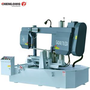 Quality CHENLONG G4240/70/ZA Angle Cut 45 Degree Band Saw Machine wholesale