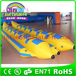 Quality Hot sale inflatable fly fish banana boat inflatable adult boat for water park wholesale