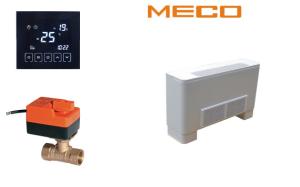 Quality Free Stand Low Profile Floor Mounted Fan Coil Units With 6100Btu Cooling Capacity wholesale