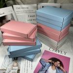 Printed Rigid Paper Packaging Subscription Mail Shoe Paper Box Postal Shipping