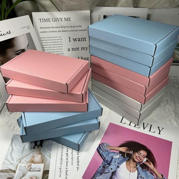 Printed Rigid Paper Packaging Subscription Mail Shoe Paper Box Postal Shipping