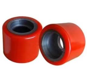 Quality Replacement PU Front Roller Load Wheels For Hand Pallet Jack 80*80mm wholesale