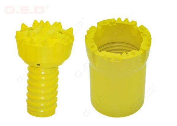 Quarry Drill Tools Casing Drilling Bit Single Tube Double Tube For Mining AX BX