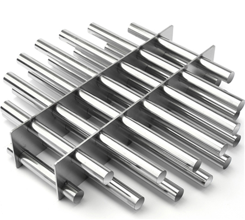Rod Baffles Magnetic Separator for 10000Gs Grate Hopper Stainless Steel Neodymium Magnet