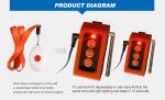 wireless emergency HOME calling bells for elderly