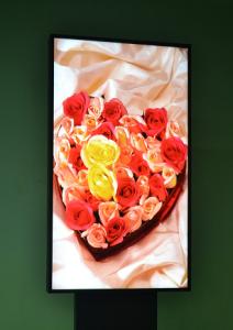 Quality 75 inch Indoor Digital Signage Displays , High Brightness for Store Window Advertising wholesale