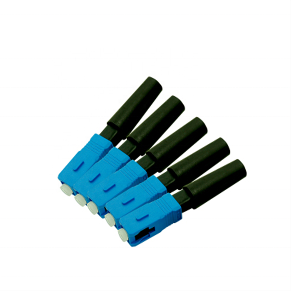 Field assembly ftth sc/upc pc apc quick embedded optal fiber optical fast connector for fiber