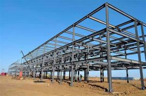 Quality Hot Rolled Steel Metal High Rise Building Structures Bolted Connection wholesale