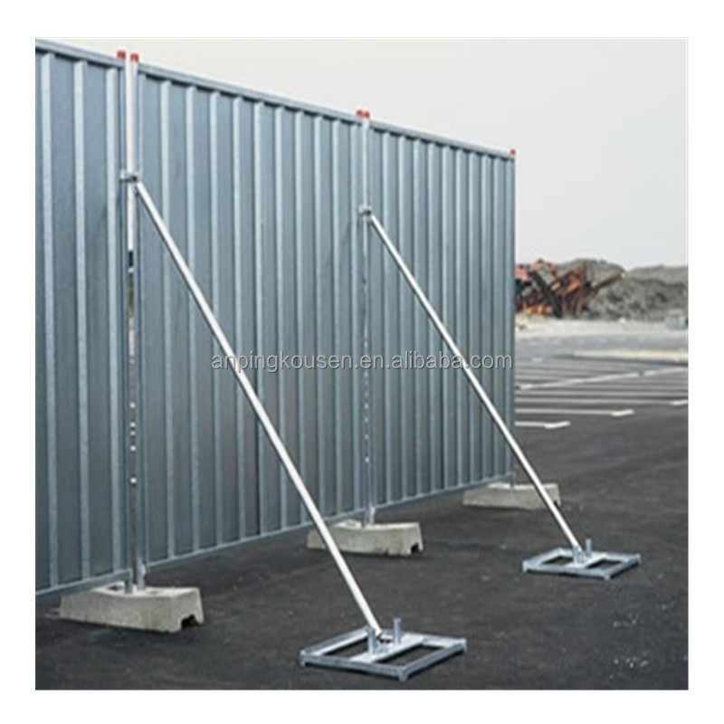 Pressure Treated Wood Type Heat Treated Iron Temporary Fencing for Maximum Privacy