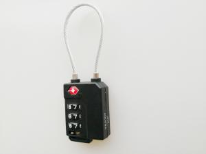Quality Security TSA Cable Lock 35.1g Length Changed For Travel Bag SGS Certified wholesale