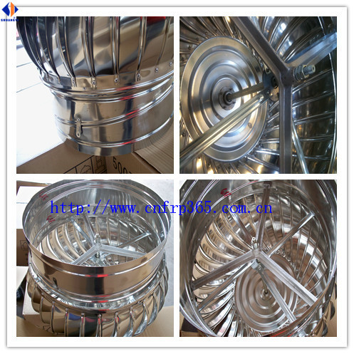 Construction Works Wind Power Roof Turbine Ventilation Fan without Electricity