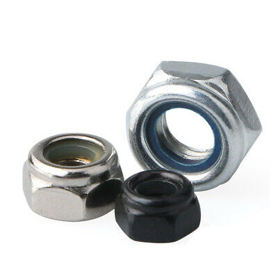 Hardware Fasteners DIN 982 M4 M6 M8 Hex Nylon Locking Nuts