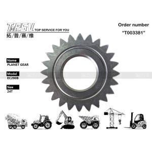 Quality VOE14547275 EC290B Excavator Swing 1 Stage Planetary Gear with Heat Treatment and View Image Tooth Number wholesale