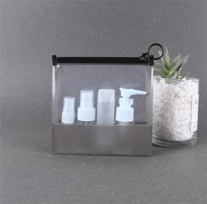 Quality High Durability Clear Plastic Zip Cosmetic Bags High Pressure Resistance wholesale
