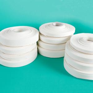 Quality 10mm-50mm Papermart Wired Ribbon FSC Degradable Plain Pattern Paper Ribbon wholesale