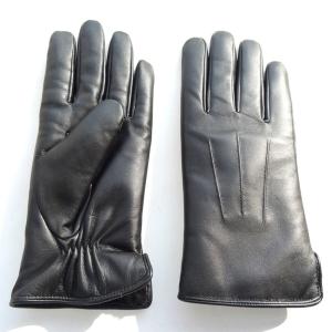 Quality Hair Sheep Skin Leather Slink Shearing wool Nappa Gloves wholesale