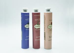 Quality D25MM 25G Aluminium Cosmetic Tubes , 0.9OZ Hand Cream Tube Open Thread M11 wholesale