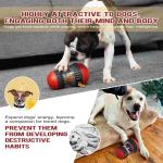 Adjustable Treat Holes, Slower Eating, Mental Stimulation SmartFeeder Dog Toy