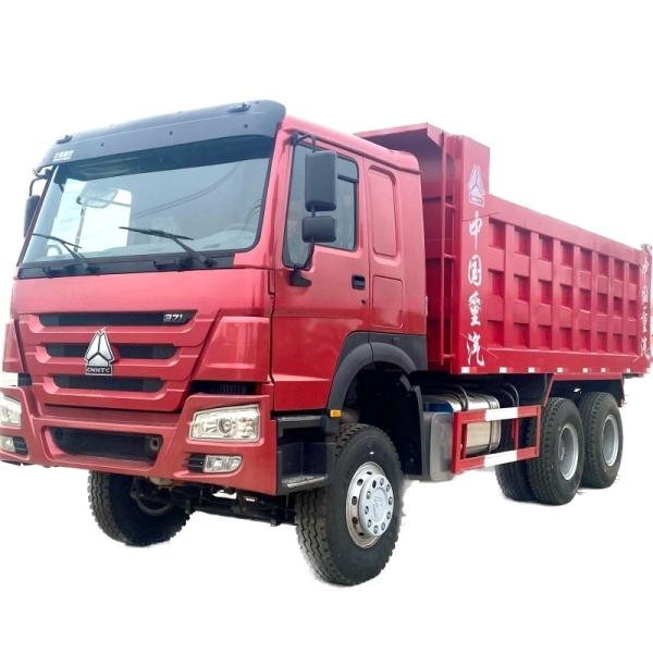 Yellow 6x4 Tipper Truck 336 371 375 HP Dump Truck for Versatile in Various