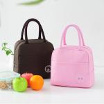Adult Aluminium Foil 600D Polyester Insulated Lunch Cooler Bags