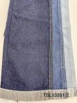 Twill Jacquard Blue Jean Denim Fabric TR HBT Herringbone