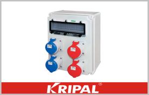 Quality IP44 Temporary Power Distribution Electric Socket Box AC 400V wholesale