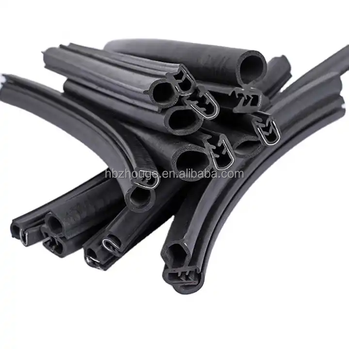 EPDM Rubber Gasket for Automotive Window Side Bulb Sound Isolation Weather Stripping
