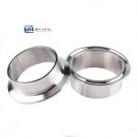 Stainless Steel 304 316 SMS Tri Clover Ferrule/Nipple Silver Clamp Connection