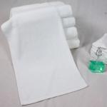 Rectangular 80% Cotton Small White Hand Towels