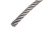2mm-4mm 304 Stainless Steel Wire Rope Construction 7×7 Heavy Duty