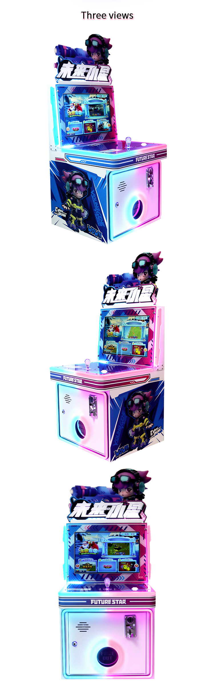 Optional Parkour Game Series Indoor Coin Operated Arcade Racing Children'S Arcade Game Machine