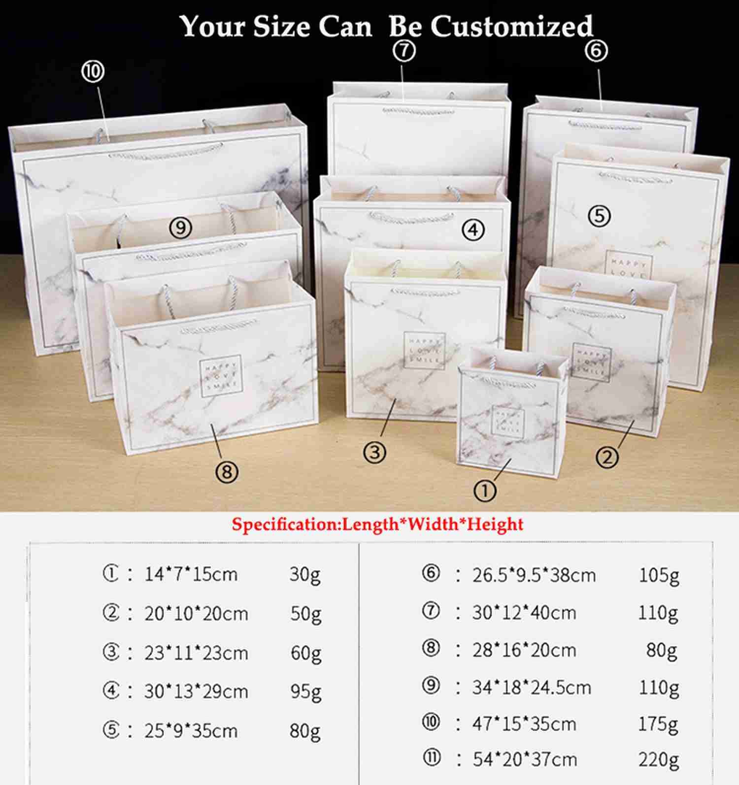 Personalised CCNB Pantone color Printed Paper Gift Bags For Clothing Jewelry Packaging
