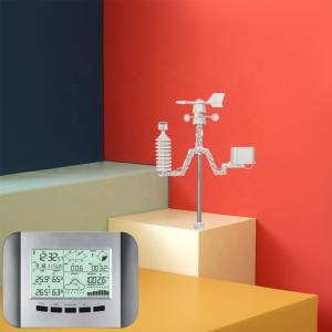Quality 20% To 90% Outdoor Intelligent Weather Station 433MHz With Wind Direction And Speed Thermometer wholesale