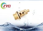 Male Thread Brass Plumbing Valves With Stainless Steel / Copper Ball