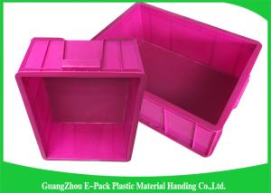 Quality Top Plastic Solid Euro Stacking Containers Reusable For Fruit And Vegetable wholesale