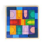 Creative Solid 4.5cm Large Rainbow Stacking Puzzle Animal