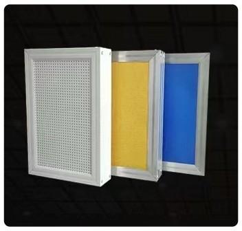 High Density Glass Wool Ceiling Baffles Acoustic Fiberglass Sound Insulation