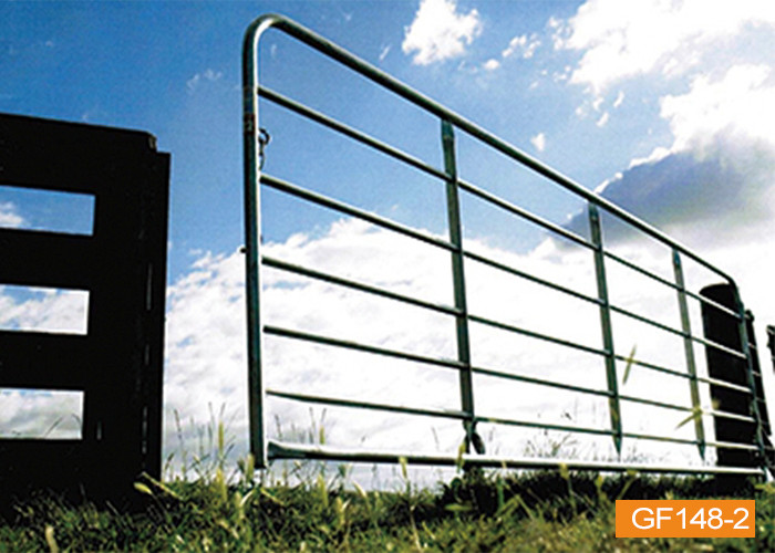 Welded Side Iron Steel Farm Fence Gates For Animal Feed