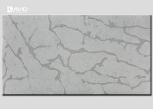 Quality Low Maintenance Quartz Slab For Kitchen Countertops / Bathroom Vanity Tops wholesale