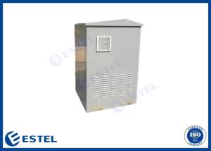 Quality SGCC Anti Corrosion 21U Outdoor Equipment Enclosure With LED Smoke Detector wholesale
