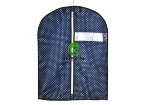 Quality Customized Zippered Garment Bags Foldable PVC Material For Suit / Shirt wholesale