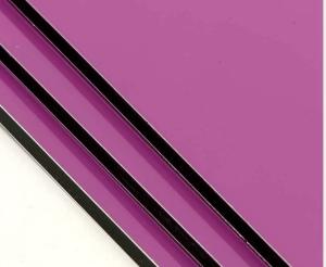 China Curtain Wall ACP PE Aluminium Composite Panels For Interior Decoration 6mm 1220mm on sale